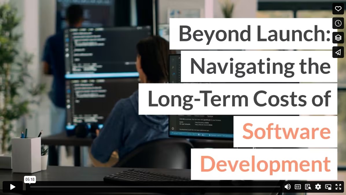 Beyond Launch: Navigating the Long-Term Costs of Software Development