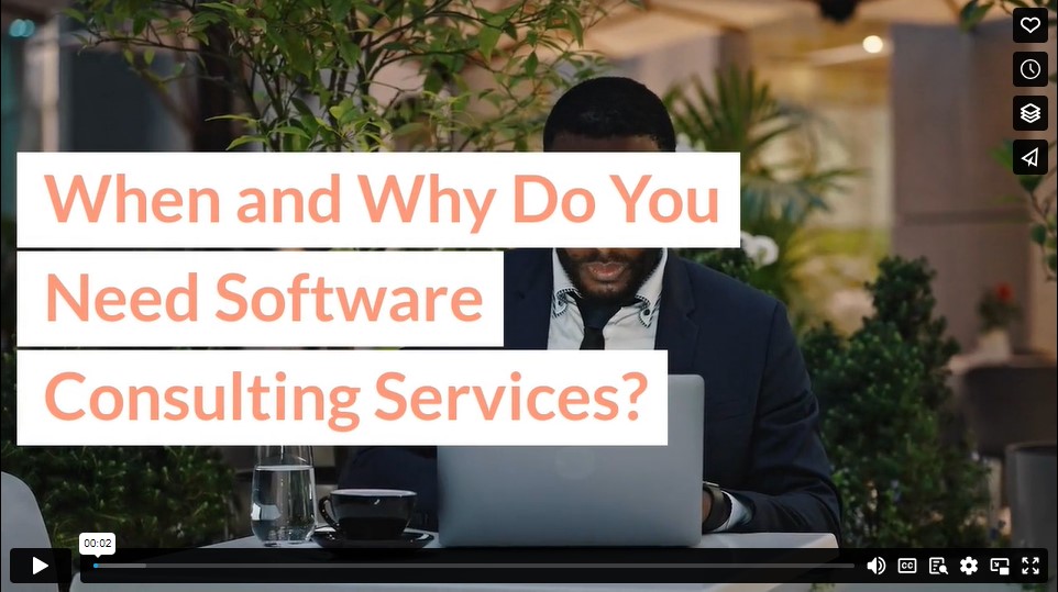 When and Why Do You Need Software Consulting Services?